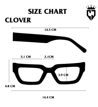 CLOVER | Original Carel Jeni Eyewear Include Lensa